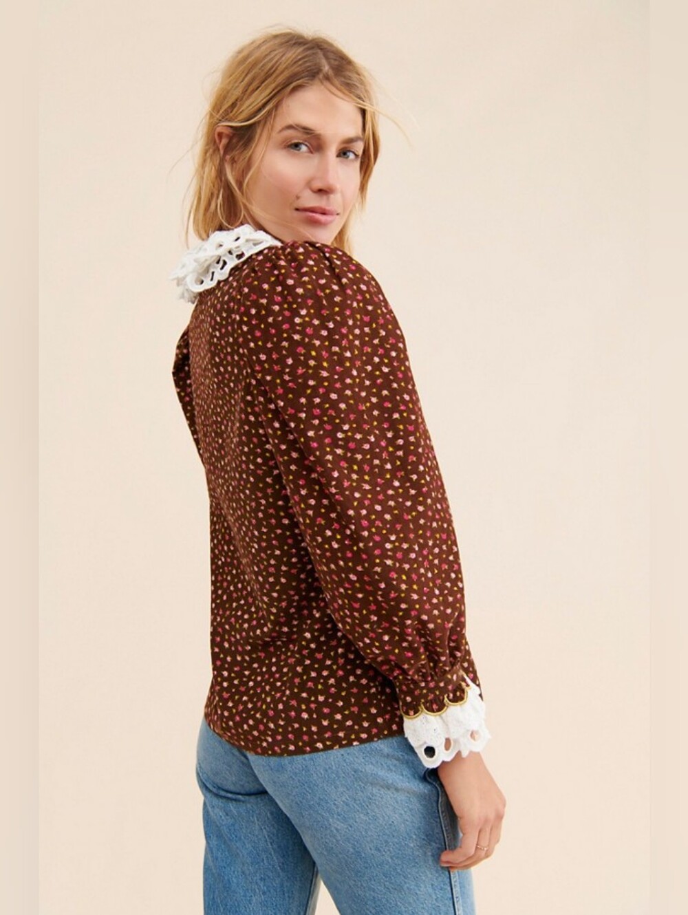CELIA B Virginia Floral Blouse - Picture 8 of 12